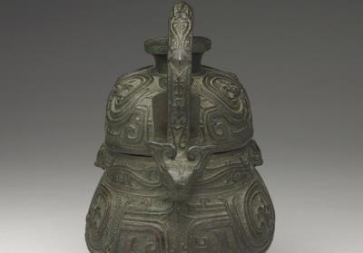 图片[3]-You wine vessel of ritual treasure, mid Western Zhou dynasty-China Archive